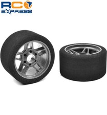 Corally Attach Foam Tires for 1/8 35 Shore Front Carbon Rims 2 COR14712-35