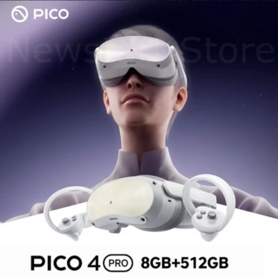 Pico 4 PRO AR Smart Glasses Virtual Reality 3D 2.56'' Screen 105° FOV VR Headset
