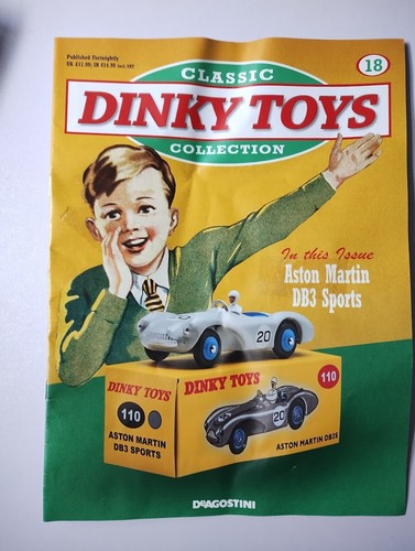 Dinky Toys Aston Martin DB3 Sports 110 No Solido No Corgi No Tekno No