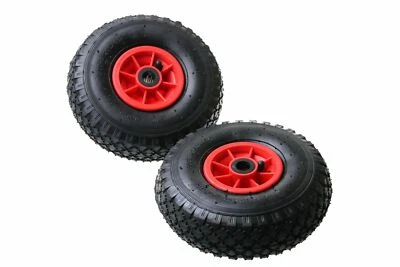 BENSON Bollerwagenrad Sackkarrenrad Luftrad Ersatzrad Räder 260x85 (2 Stück)