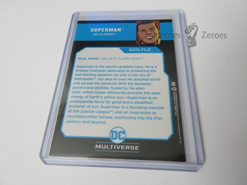 McFarlane DC Multiverse Data File Cards :: Heroes & Anti-Heroes :: You Pick - Picture 270 of 420