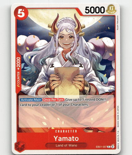 【PSA10】ヤマト EB01-007《ベストセレクション vol.4 -》収録 Yamato EB01-007 C Premium Card Collection Best Selection Vol.4 One