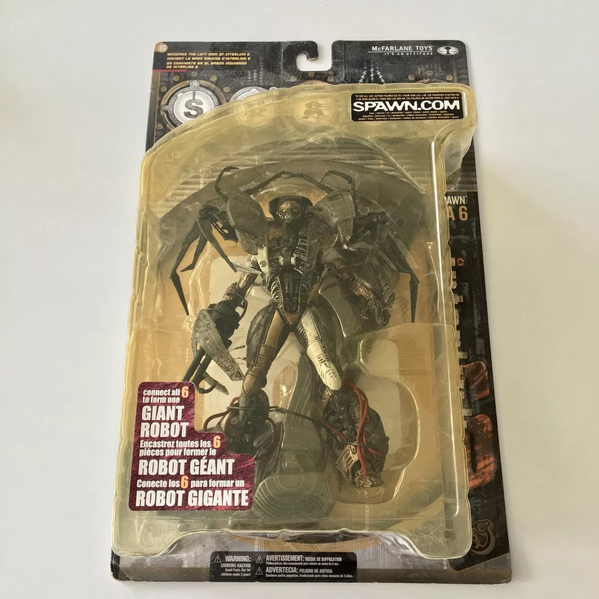 SPAWN: LA6 - McFarlane Toys Spawn Series 18 Interlink 6 (MIB)