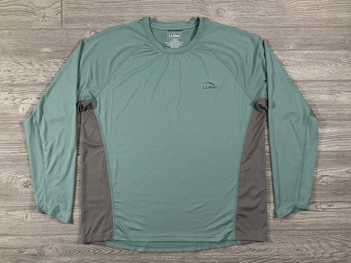 Men Ll Bean Sun Protective Clothing Bean UPF 50+ Tropic Wear Shirt