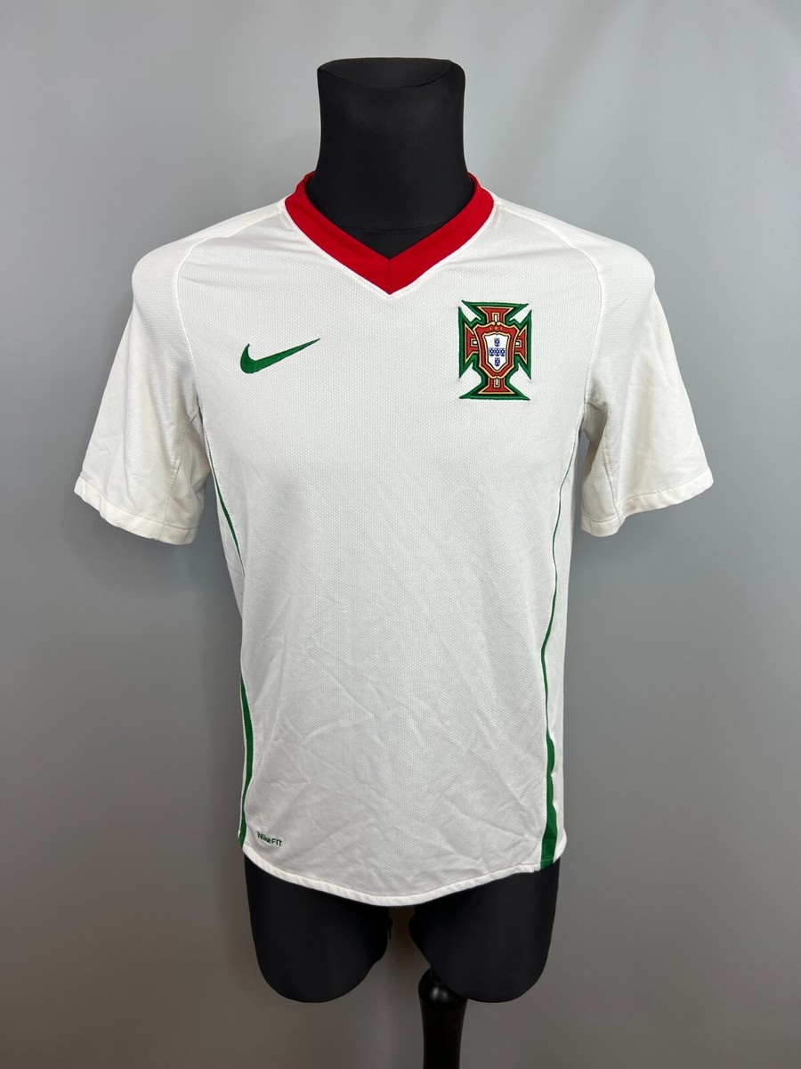 PORTUGAL 2008 2010 AWAY SHIRT FOOTBALL SOCCER JERSEY NIKE MENS
