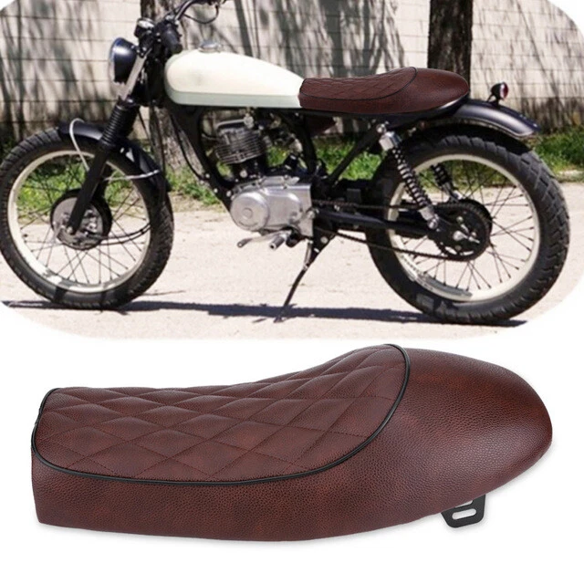 Almofada de Assento Hump Saddle Cafe Racer Vintage Para Honda CB SUZUKI GN250 400 GS GR - Imagem 3 de 4