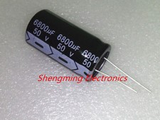 10pcs 50V 6800uF Electrolytic Capacitor 22x40mm 105c