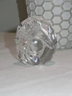 Steuben Signed Art Glass Dragon Ouroboros Paperweight Hand Cooler