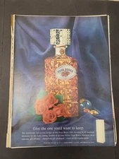 1960 VTG Original Magazine Ad Four Roses Whiskey Give The One You'd Want To Keep