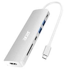 Acer USB C Dock 7 in 1 USB C to HDMI Hub 2 USB 3.1 GEN1 and 5Gbps Type-C Data...