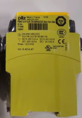 PILZ PSWZ X1P 0,5 V/24-240VACDC 2N/O 1N/C 777949