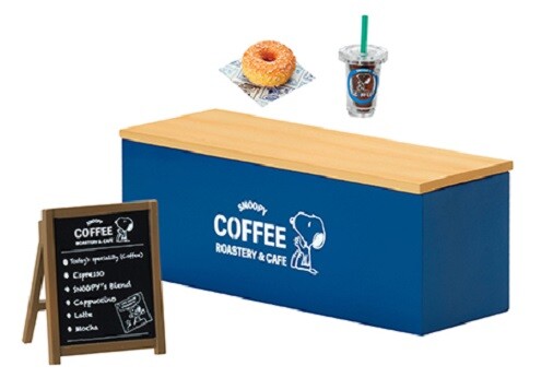 Re-Ment Miniatures Peanuts Snoopy Snoopy Coffee Roastery and