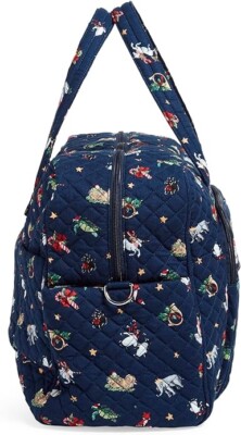 Vera Bradley +Weekender Travel Bag + Campus Backpack SNOW  display picture 1