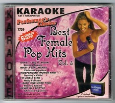 SOUND CHOICE PERFORMER'S CHOICE KARAOKE SC-7729 FEMALE POP HITS FACTORY SEALED
