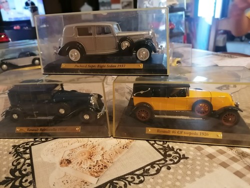 Collezione AUTO D'EPOCA ante anni '50, nuove in teche rigide tipo Rio 1/43 - Foto 7 di 10