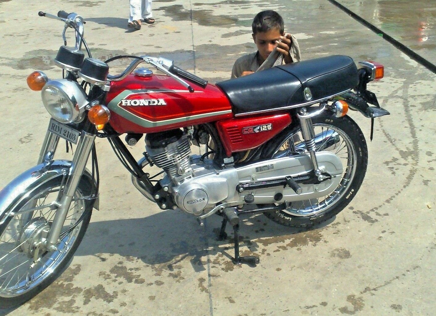 Custom made Honda CG125 decal sticker full set (many modals) | eBay