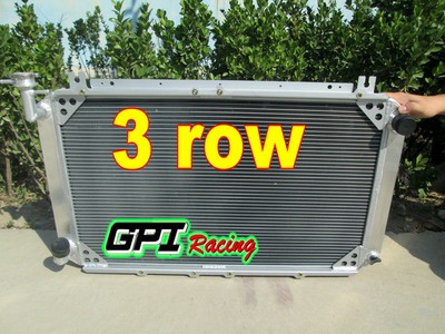 3 Row Aluminum Radiator for Patrol GQ 2.8 / 4.2 Diesel TD42 & 3.0 Petrol Y60