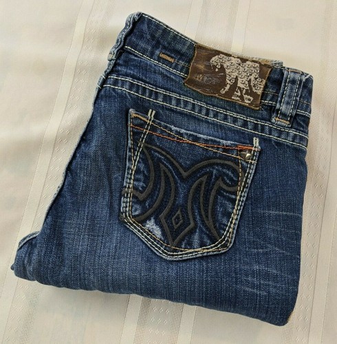 MEK DNM Frisco Low-Rise Distressed 