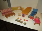 Lot of Vintage Barbie's Dream House Cardboard Furniture-Mirror Ken Picture Other