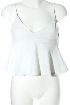 PULL & BEAR Camisole Dames Top T EU 36 blanc style décontracté - Photo 1/4