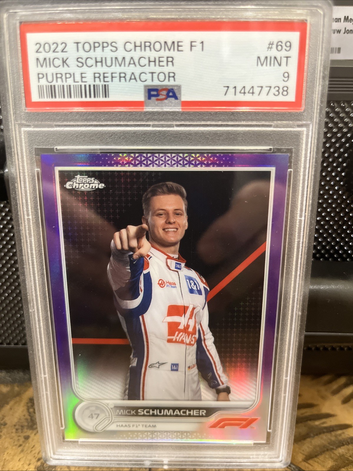 2022 Topps Chrome Formula 1 - F1 Mick Schumacher #69 Purple Refractor /399