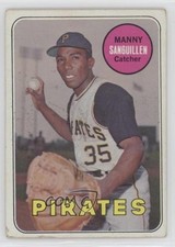 1969 Topps Manny Sanguillen #509 0m2c