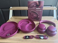 Bose QuietComfort Ultra Bluetooth Headphones Deep Plum OPEN BOX COMPLETE