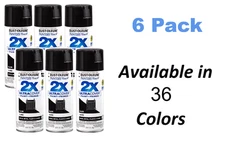 6~ Rust-Oleum Painter's Touch 2X Ultra Cover GLOSS Spray Paint 12oz Choose Color