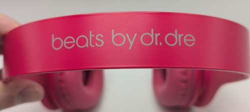Cuffie Beats by Dr. Dre Solo HD Over The Ear rosa caldo cablate testate NO CAVO - Foto 8 di 8