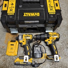 DEWALT DCK2060D2T 18V Cordless Combi Drill/Impact Driver Kit DCD778 DCF787