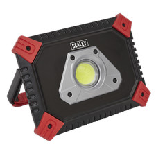 Sealey Rechargeable Portable Floodlight Power Bank 20W COB LED IPX4 LED184