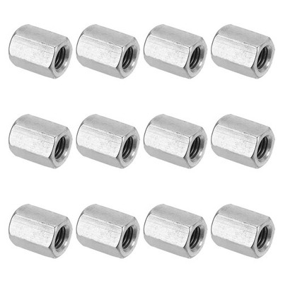 12-teilig M12 x 1,75 Steigung 25mm für Edelstahl Sechskantmutter