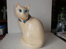 EMAUX DE LONGWY GRAND CHAT 28 cm