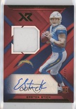 2019 Panini XR Rookie Swatch Auto Red 23/75 Easton Stick #RSA-27 Auto 0w8