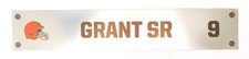 2022 Jakeem Grant Sr. Cleveland Browns Player Issued Locker Nameplate #9