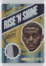 2014-15 NBA Hoops Rise 'N Shine Memorabilia Prime 13/25 Jordan Adams #19 2r3
