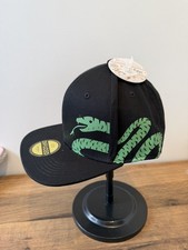 Gorra Harry Potter Slytherin Snapback Negra Verde Serpiente Difuminada Licencia Oficial