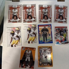 DJ TURNER 2023 ROOKIE 10 CARD lot Bengals Prestige Donruss Prizm Absolute Zenith