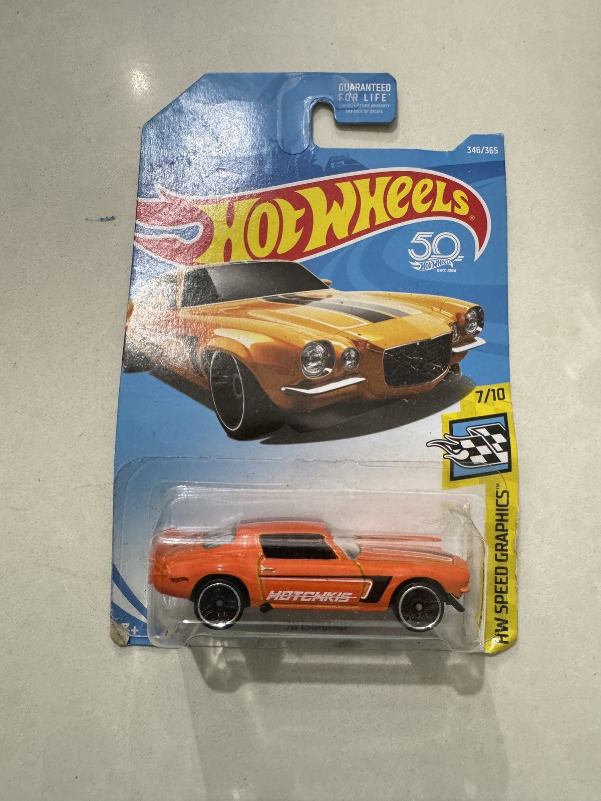 2018 Hot Wheels '70 Camaro HW Speed Graphics 7/10 346/365 FREE Shipping!
