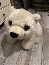Vintage Aurora Giant Polar Bear Plush Grail