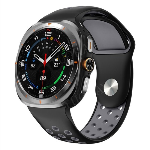 For Samsung Galaxy Watch Ultra 47mm Sports Silicone Wrist Band Strap Replacement - Picture 96 of 463