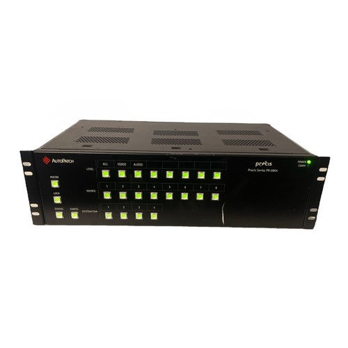 AutoPatch Precis Series PR-0804 Distribution Matrix Switcher - Powers On