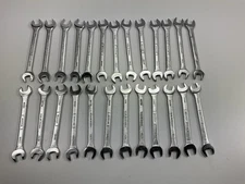 (25) VINTAGE - Kraeuter 57112 Double Open Ended Wrench, 12MM & 13MM - USA MADE