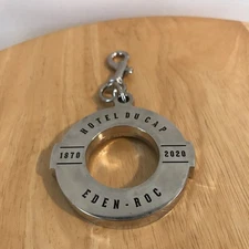 Hotel Du Cap Eden Roc Keychain Fob Rare