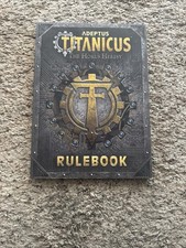 Adeptus Titanicus The Horus Heresy Rulebook Softcover Book Warhammer 40K
