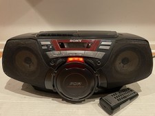 Sony CFD-G50 CD Radio Cassette-Corder Boombox with PDW Power Drive Woofer
