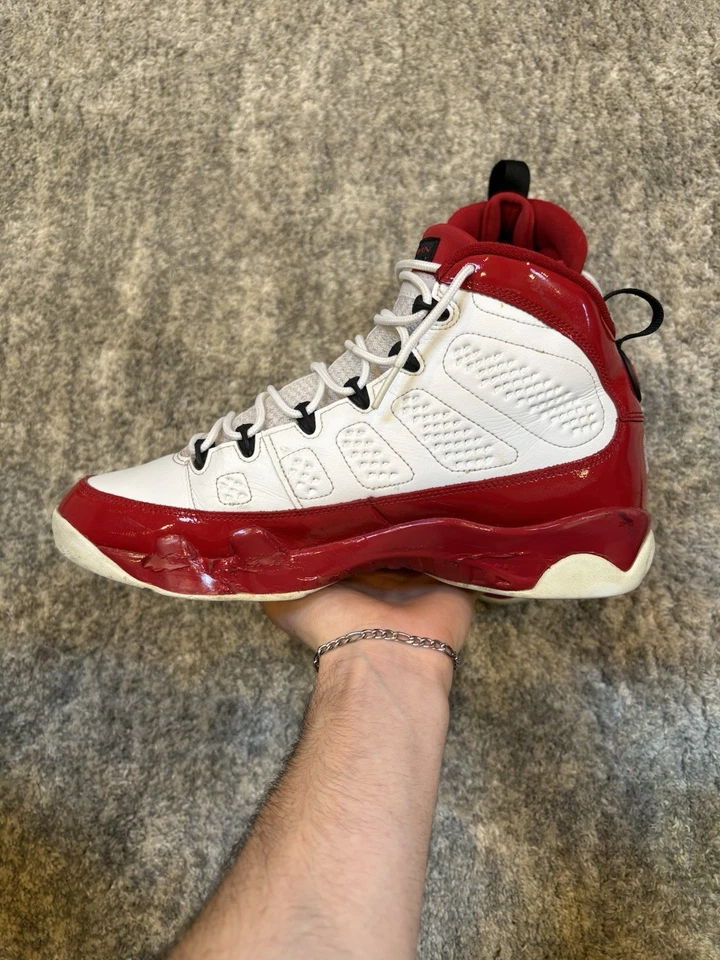 Talla 10.5 - Air Jordan 9 Retro 'Gym Red' [302370-160] SIN PLANTILLAS Foto 3 de 4
