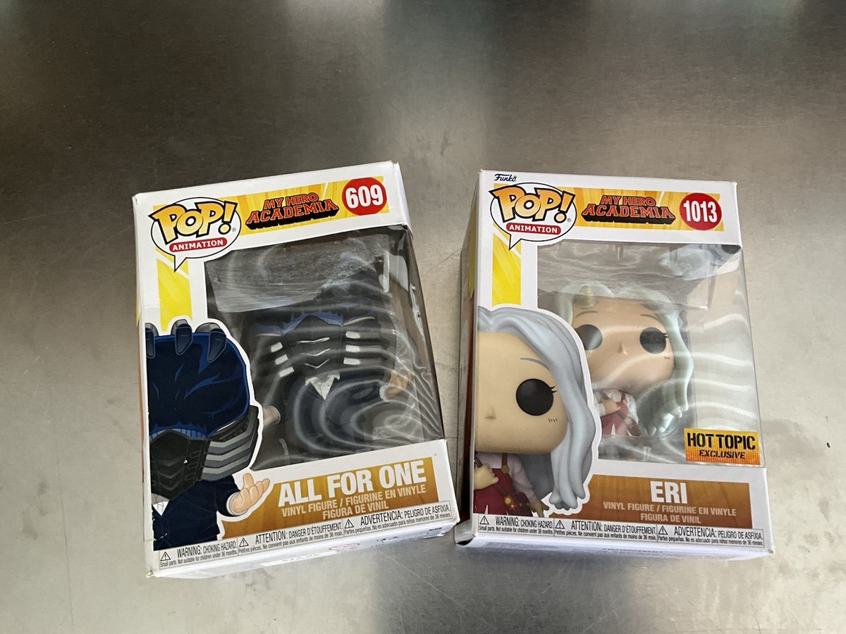 Funko Pop! Animation My Hero Academia Lot 1013 ERI & 609 ALL FOR