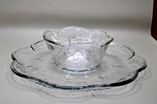 Vintage Anchor Savannah chip and dip set 2 piece Made in USA