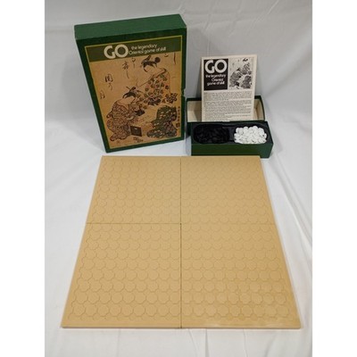 Vintage 1974 GO The Legendary Oriental Game of Skill Board Game Complete Set